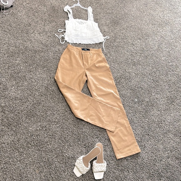Hollister Pants - Hollister Faux Leather Pants